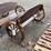 #6057-•-54"-wooden-wagon-wheel-bench-image-4