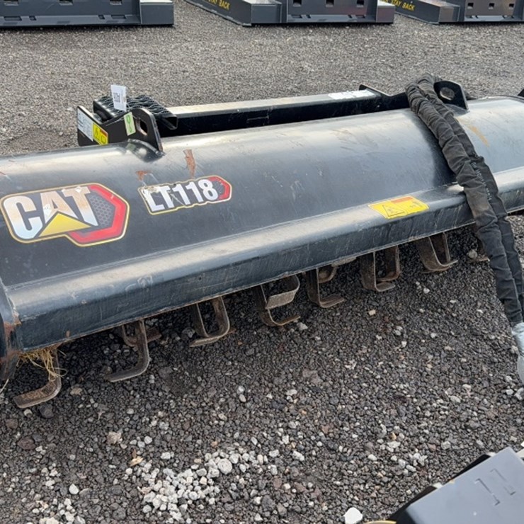 #2066 • CAT LT118 78" SKID STEER ROTARY TILLER