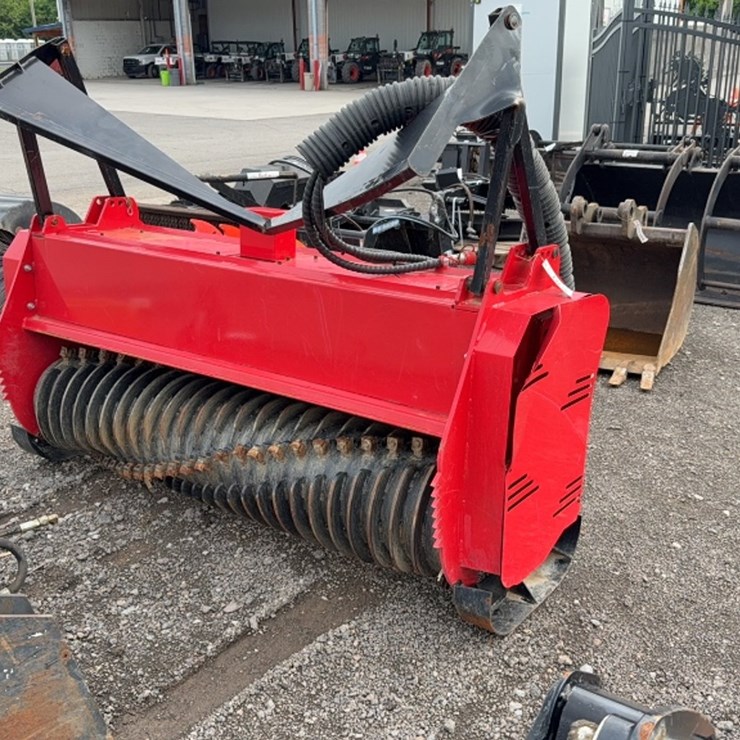 #2011 • GIYI 72" SKID STEER DRUM MULCHER