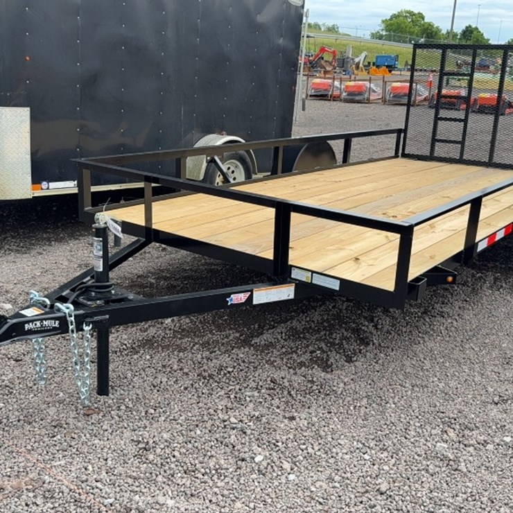#3004 • 2026 PACK MULE 14' BUMPER PULL TRAILER