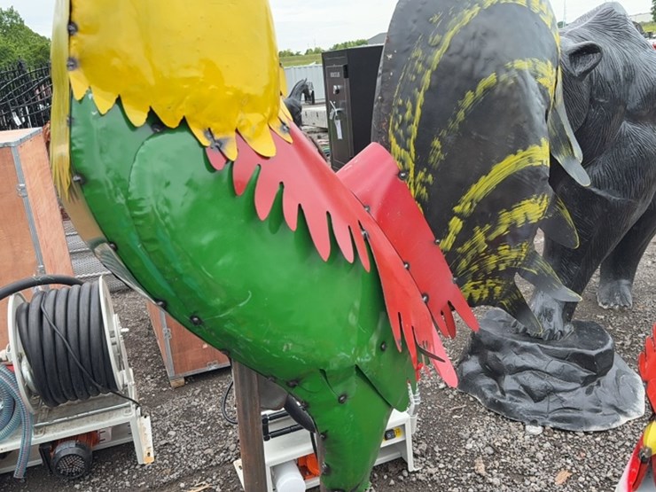 #6019-•-76"-tall-metal-rooster-image-3