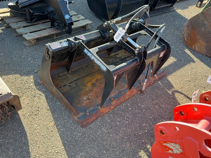 #2006-•-blue-diamond-50"-skid-steer-grapple-bucket-image-1