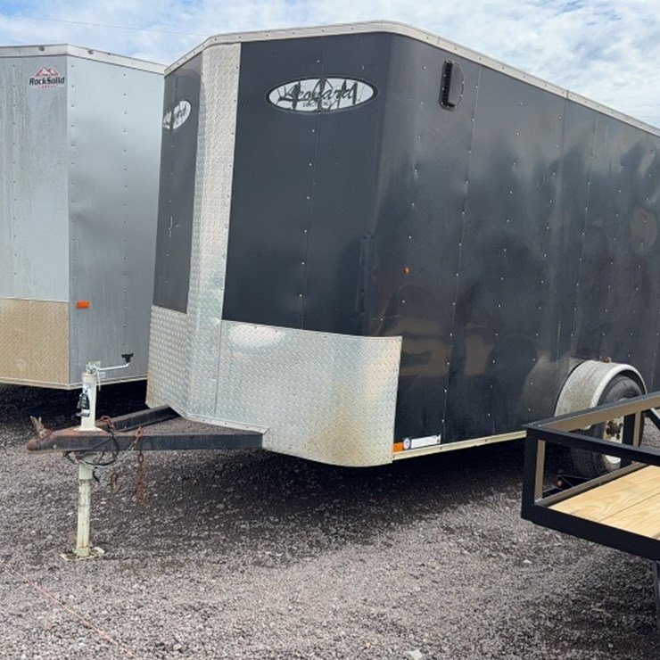 #3003 • LEONARD 11' ENLOSED BUMPER PULL TRAILER