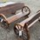 #6058-•-54"-wooden-wagon-wheel-bench-image-1