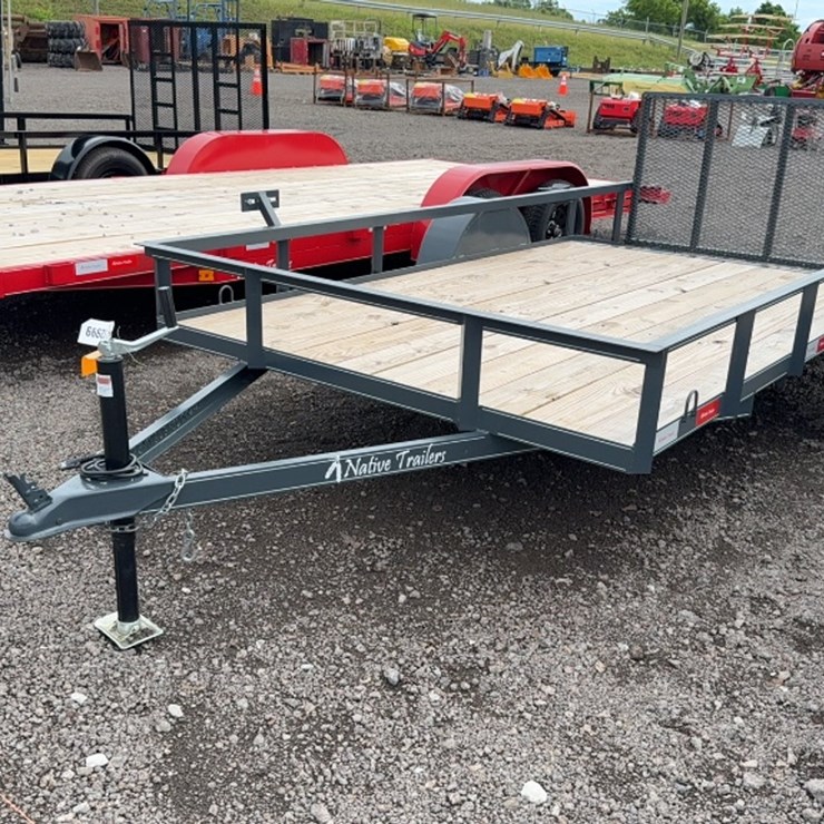 #3006 • 2025 NATIVE 12' BUMPER PULL TRAILER