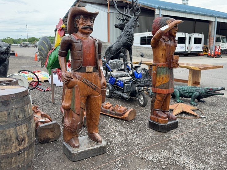 #6029-•-70"-tall-wooden-cowboy-image-1