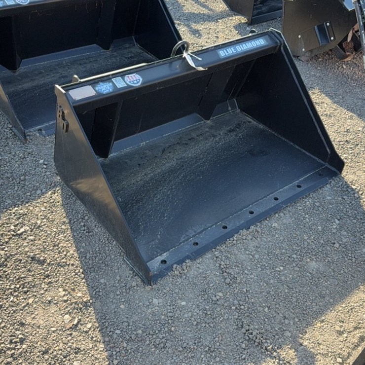 #2050 • BLUE DIAMOND 44" MINI SKID STEER SMOOTH BUCKET