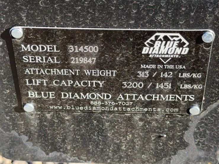 #2040-•-blue-diamond-48"-skid-steer-block-pallet-forks-image-4