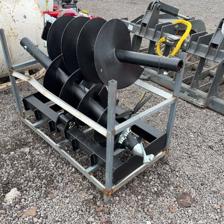 #3036 • JCT SKIDSTEER POST HOLE AUGER