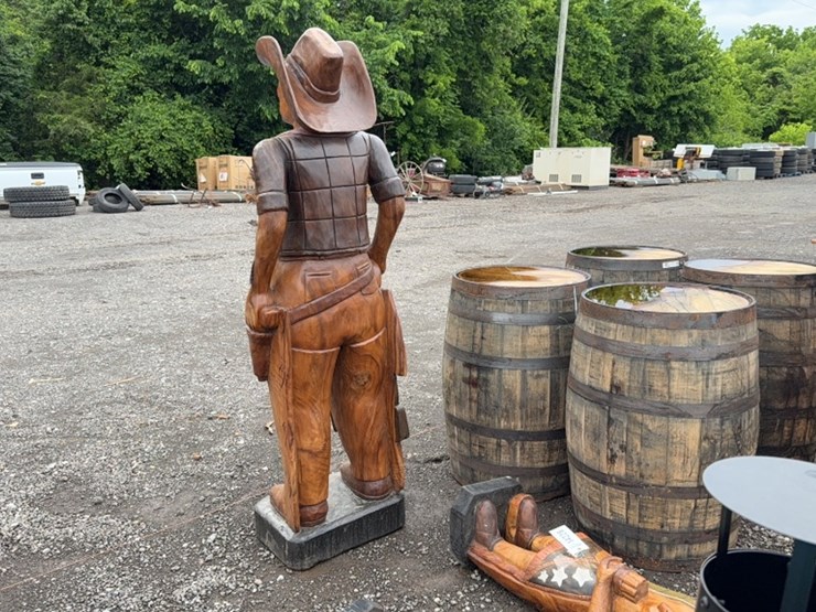 #6029-•-70"-tall-wooden-cowboy-image-5