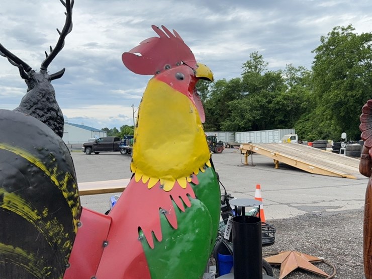 #6019-•-76"-tall-metal-rooster-image-7