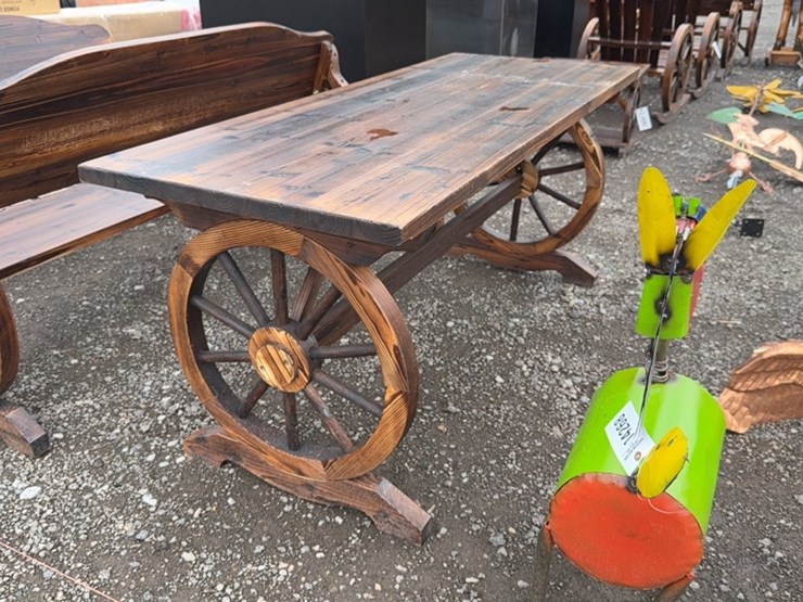 #6059-•-63"-wooden-wagon-wheel-table-image-4