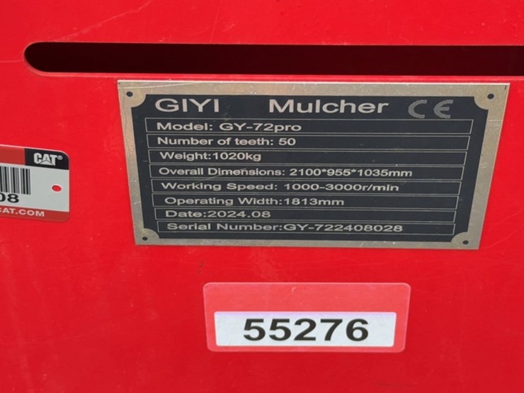 #2011-•-giyi-72"-skid-steer-drum-mulcher-image-3