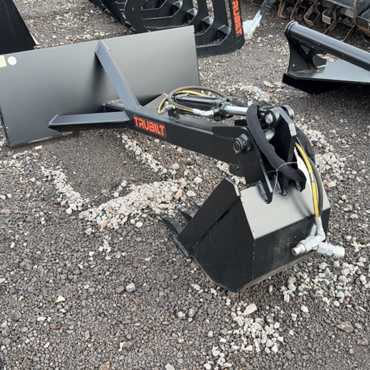 #2068 • SKID STEER STATIONARY BACKHOE W/12" BUCKET