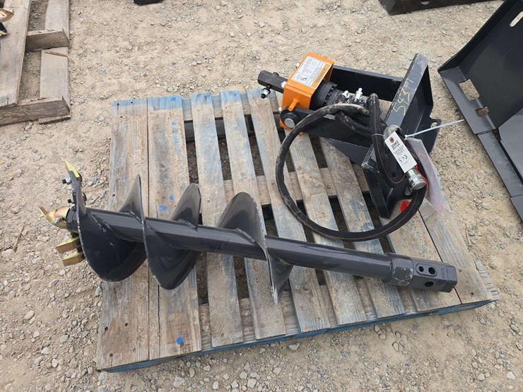 new-wolverine-mini-skid-steer-auger-drive-and-bit-attachment-model:-mad-12-12d-image-2