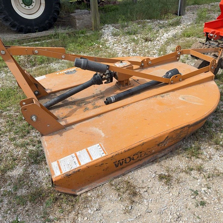 Woods 6ft Brush Bull Extreme, 3pt, 540pto, 1 owner