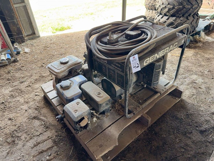 generac-generator,-honda-350-engine,-8''-bench-grinder-image-1