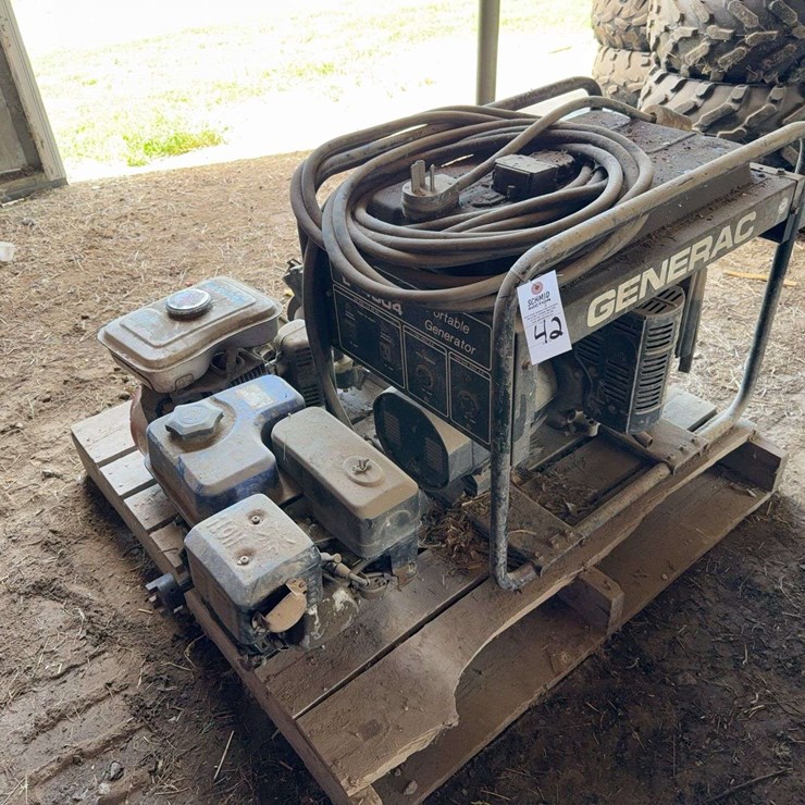 Generac Generator, Honda 350 Engine, 8'' Bench Grinder
