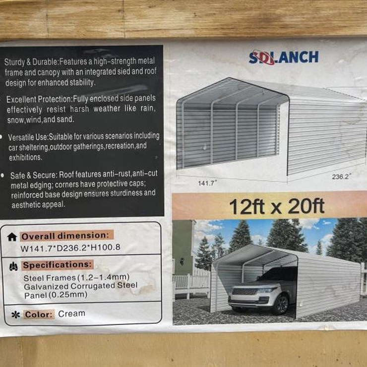 #26 • 12' x 20' High End Carport - SDLC1220