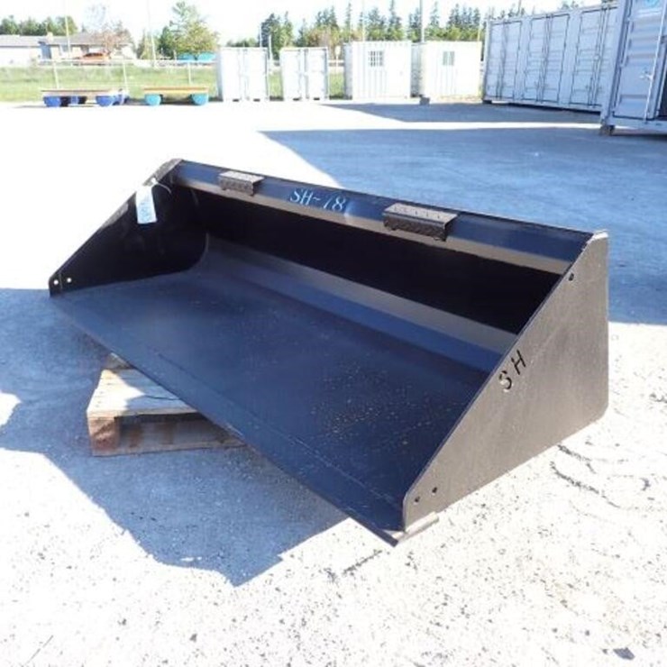 UNUSED 78 In. Skid Steer Bucket