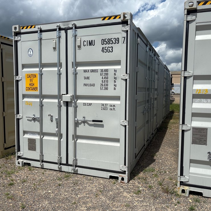 #1214 • 40FT HIGH CUBE CONTAINER