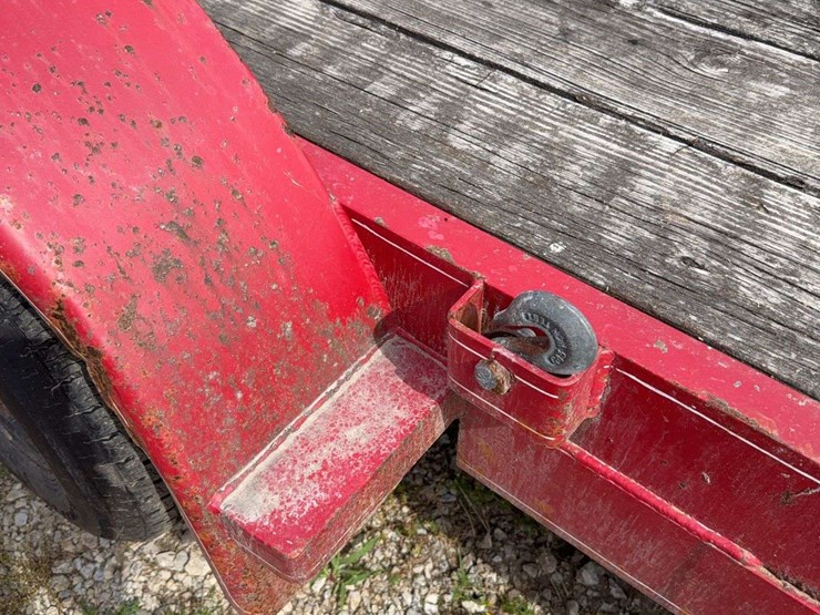 1995-beck-16ft-car-trailer,-fairly-new-tires,-good-paint-image-7