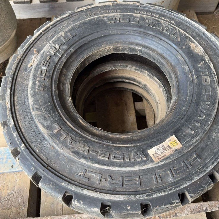 2 New Forklift Tires, 10 ply, 6.00-9