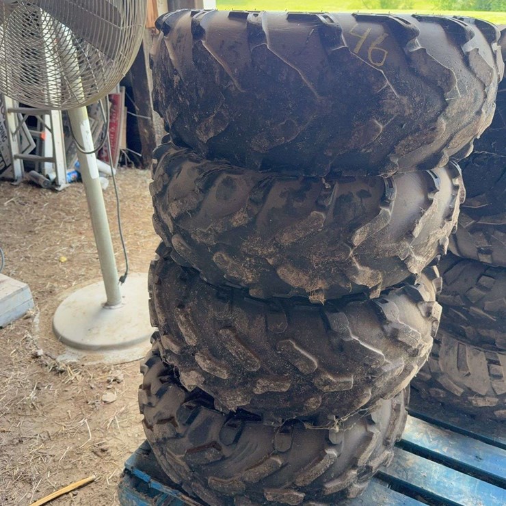 4 Polaris Xtreme 26x9.00 12NHS tires and rims
