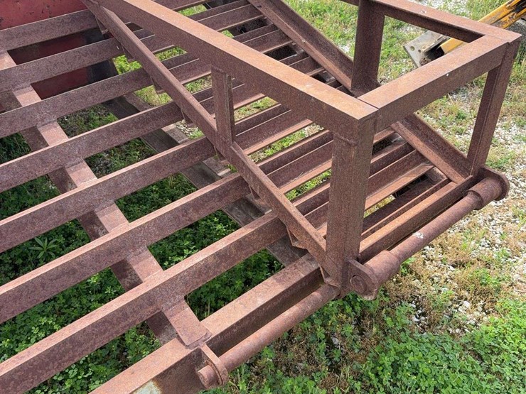 homemade-16ft-gooseneck-trailer-with-3ft-dove-tail,-twin-axle,-14,000lb-image-9