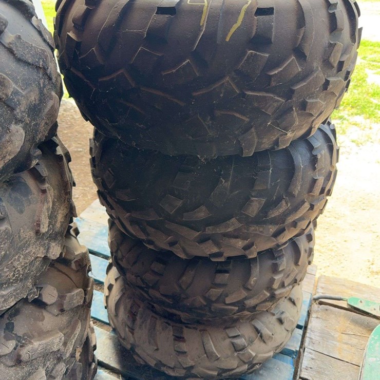 4 Garblisle 25x11.00x12 Tires and Rims