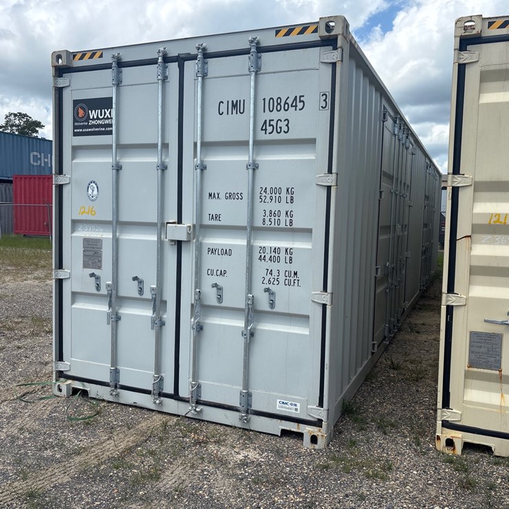 #1216 • 40FT HIGH CUBE CONTAINER