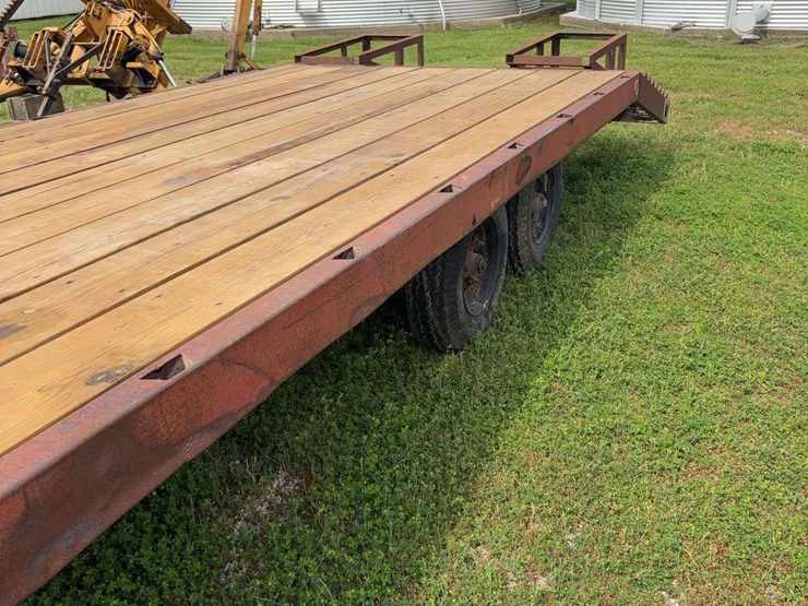 homemade-16ft-gooseneck-trailer-with-3ft-dove-tail,-twin-axle,-14,000lb-image-4