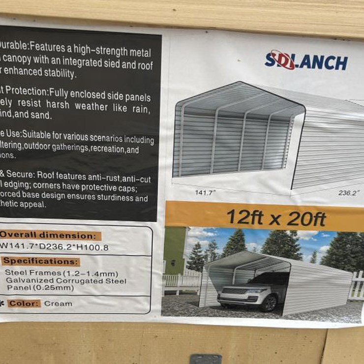 #27 • 12' x 20' High End Carport - SDLC1220