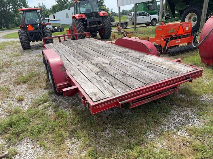 1995-beck-16ft-car-trailer,-fairly-new-tires,-good-paint-image-10