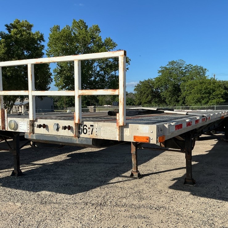 1995 TRANSCRAFT 48FT. FLATBED TRAILER