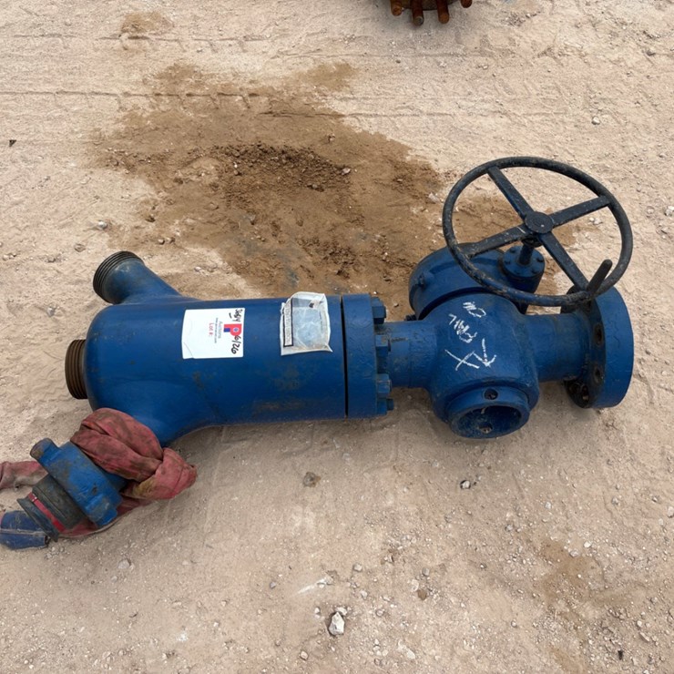 3” ball valve w/ 3-outlet manifold