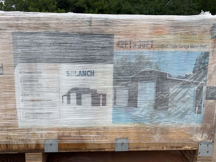 sdlanch-42ft-x-30ft-triple-garage-metal-shed-kit-image-2
