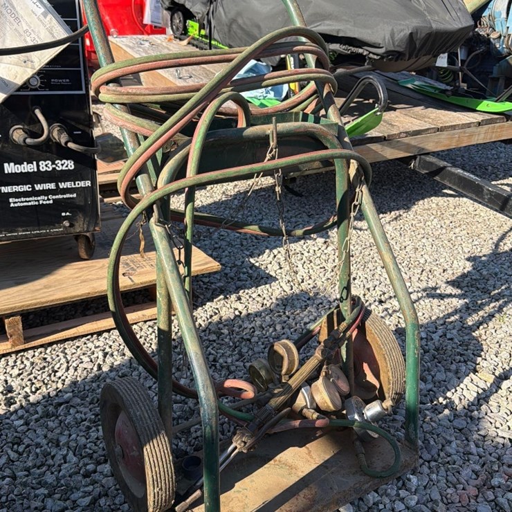 TORCH CART W/ GAUGES