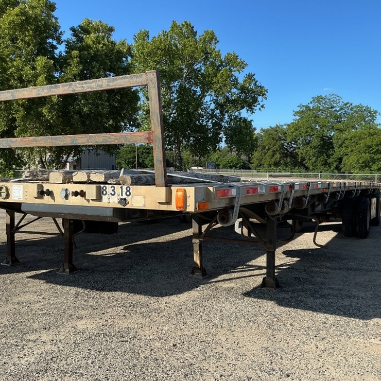 1995 TRANSCRAFT 45FT. FLATBED TRAILER