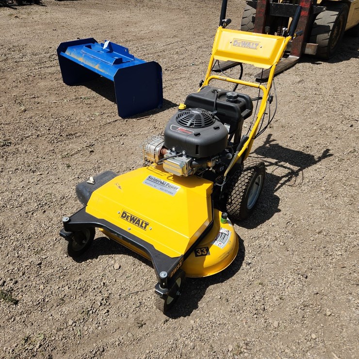 #376 • Dewalt walk behind mower