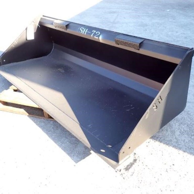 UNUSED 72 In. Skid Steer Bucket