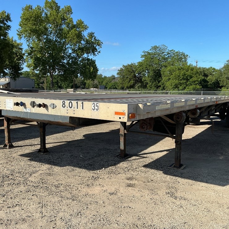 2001 TRANSCRAFT 48FT. FLATBED TRAILER