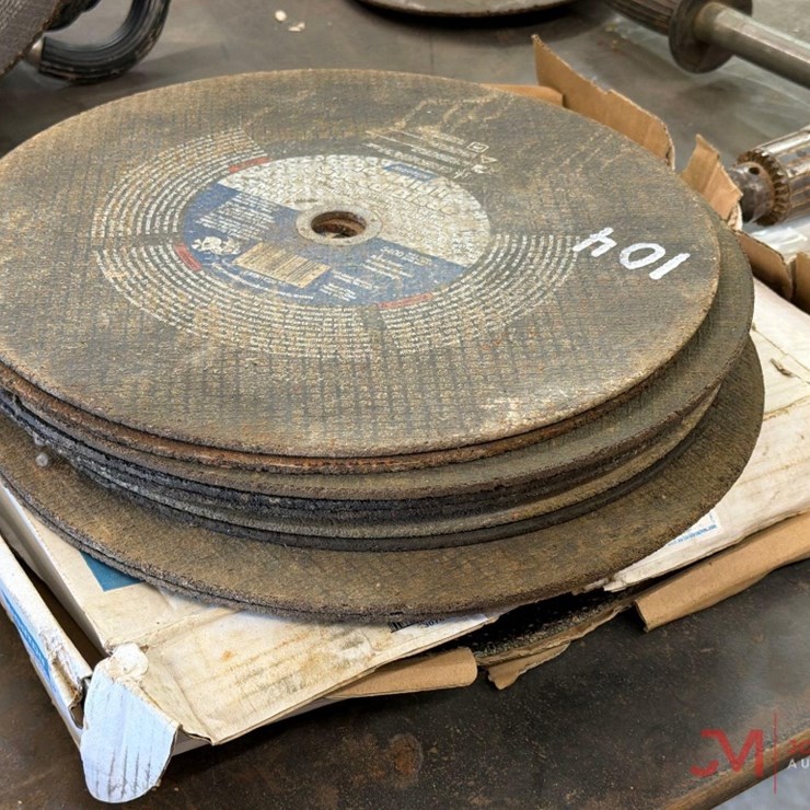 NUMEROUS 14" HIGH SPEED CUT OFF BLADES