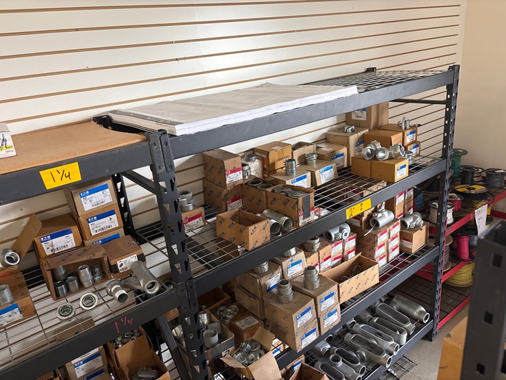 #4004-•-electrical-components---contents-of-three-shelving-sections-image-2