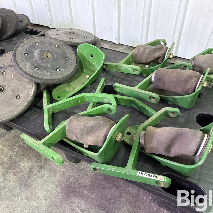 John Deere Planter Down Pressure Air Bags W/Single Valve & Brackets
