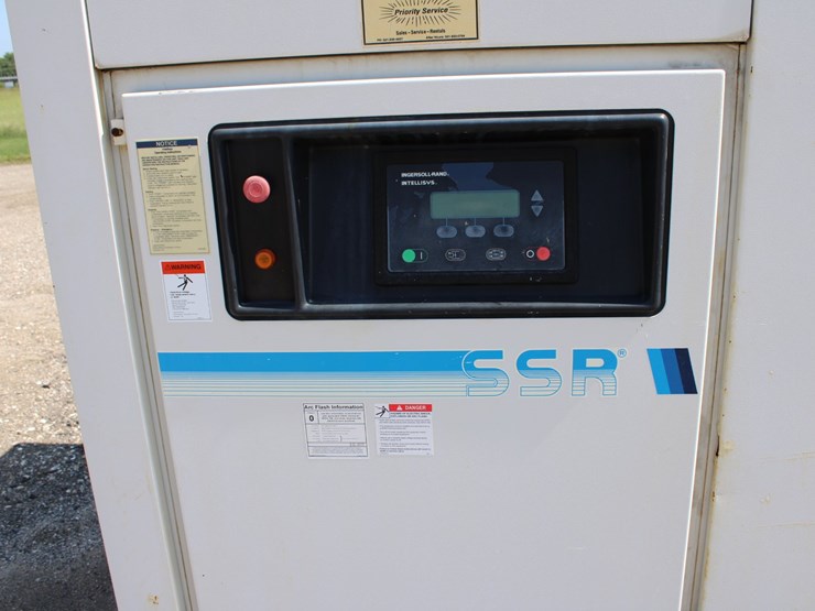 #1016-•-1993-ingersoll-rand-rotary-screw-ssr-ep200-air-compressor-image-5