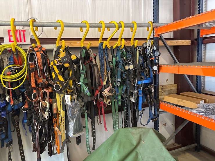 #4098-•-rack-of-climbing-safety-harnesses-image-5