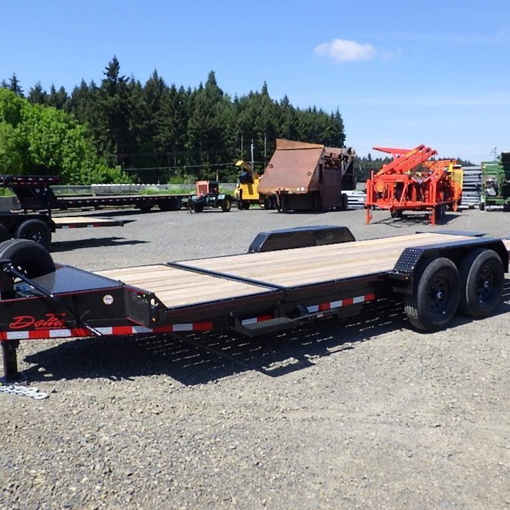 2026 Delta 7'x20' T/A Tilt Deck Trailer