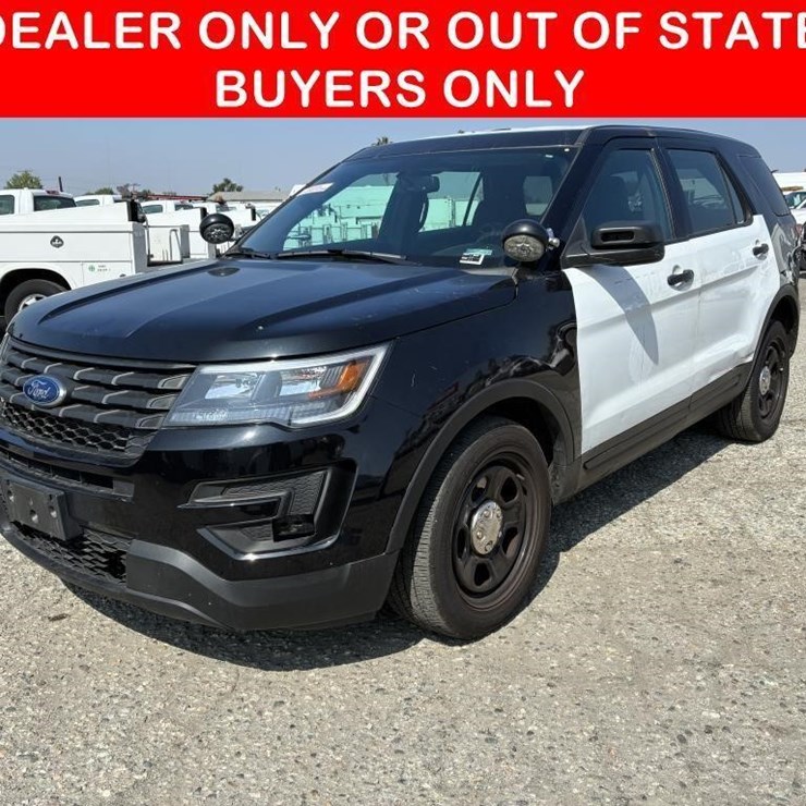 2019 FORD EXPLORER POLICE INTERCEPTOR