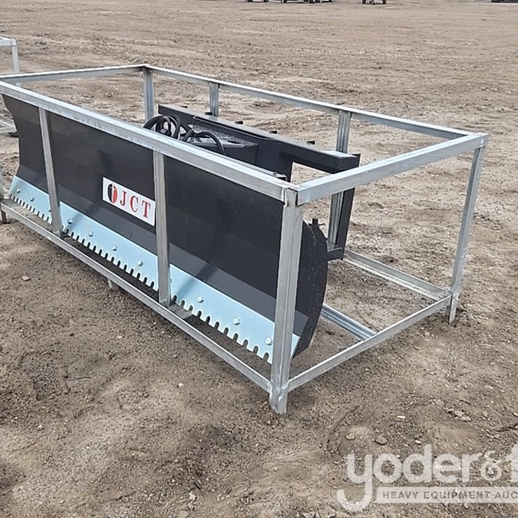 Unused JCT 84" Snow/ Dozer Blade to suit Skidsteer